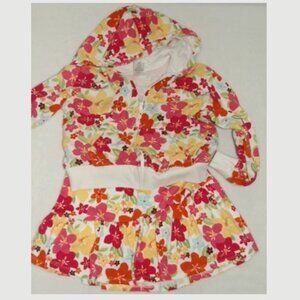 Gymboree Girls, Size M (Age 7-8), Set of 2, Hoodie and Skort Set